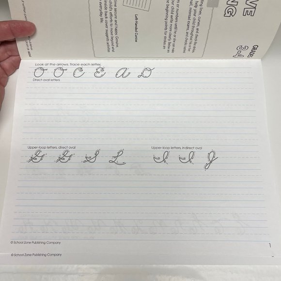 Lot of Two - The Boys' Doodle Book and Cursive Writing Workbook for Kids Unused - Picture 11 of 14